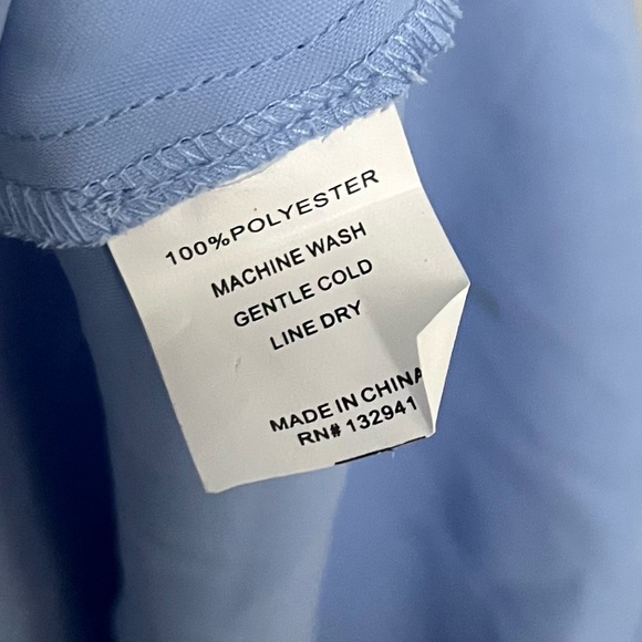 Amanda Uprichard for Le Tote • Light Blue Sleeveless Swing Dress - Picture 4 of 6